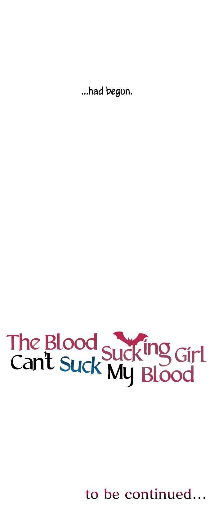 The blood sucking girl can't suck my blood Chapter 1 15